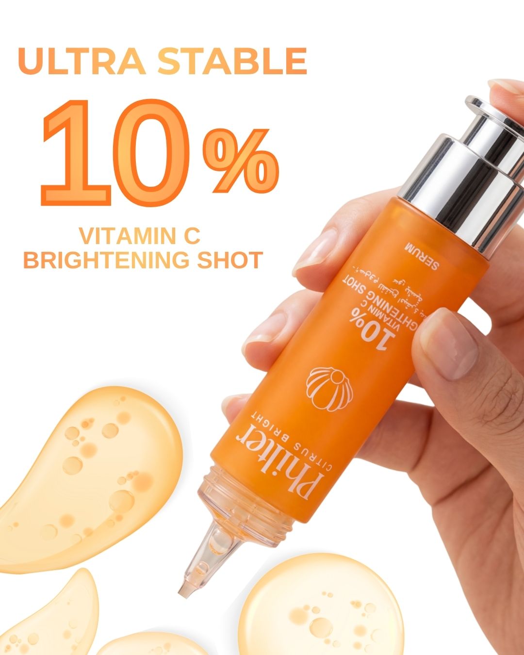 10% Vitamin-C Brightening Shot SERUM – Philter