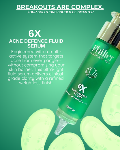 6X ACNE DEFENCE FLUID SERUM
