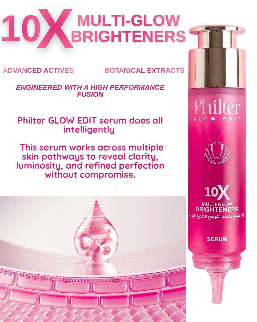 10X MULTI-GLOW BRIGHTENER SERUM